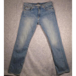 Polo Ralph Lauren The Hampton Relaxed Straight Mens Jeans 36T/36 (actual 38x35)